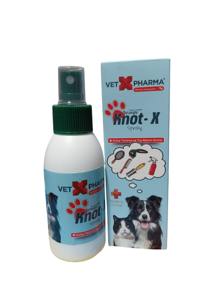 VetXPharma Knot-X Kolay Tarama Ve Bakım Spreyi